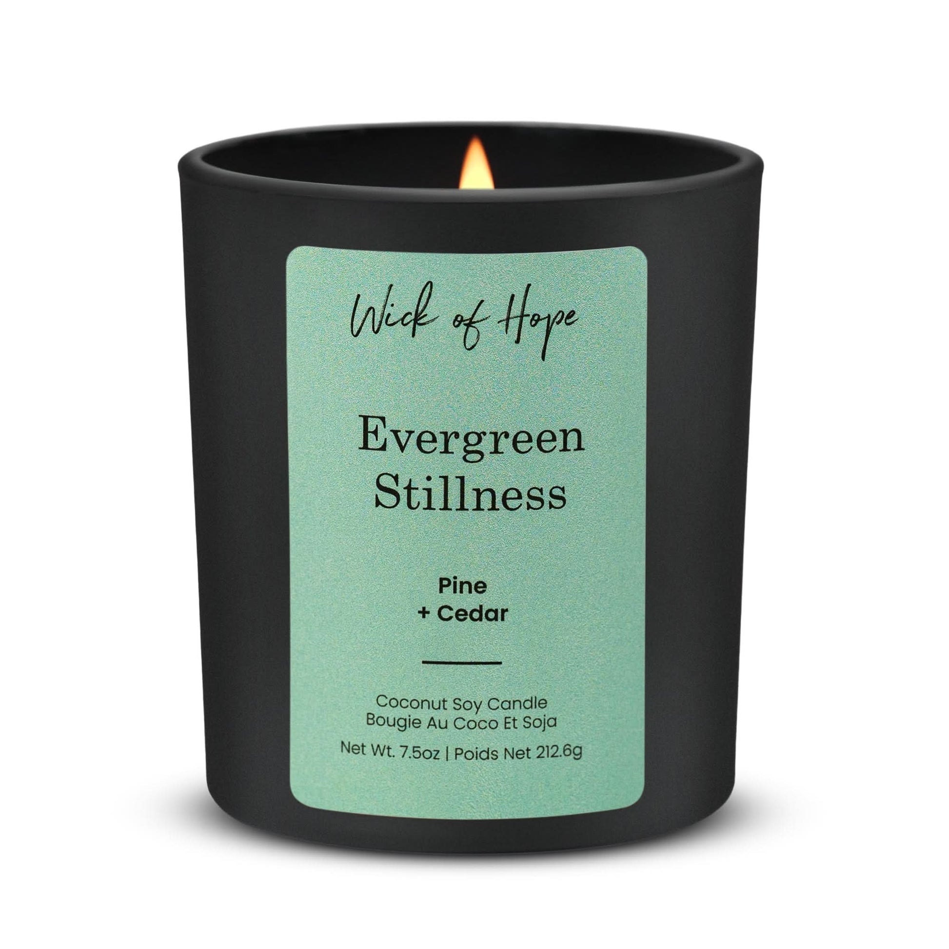 Evergreen Stillness Candle | Pine + Cedar - Eco-friendly - Sama Homes