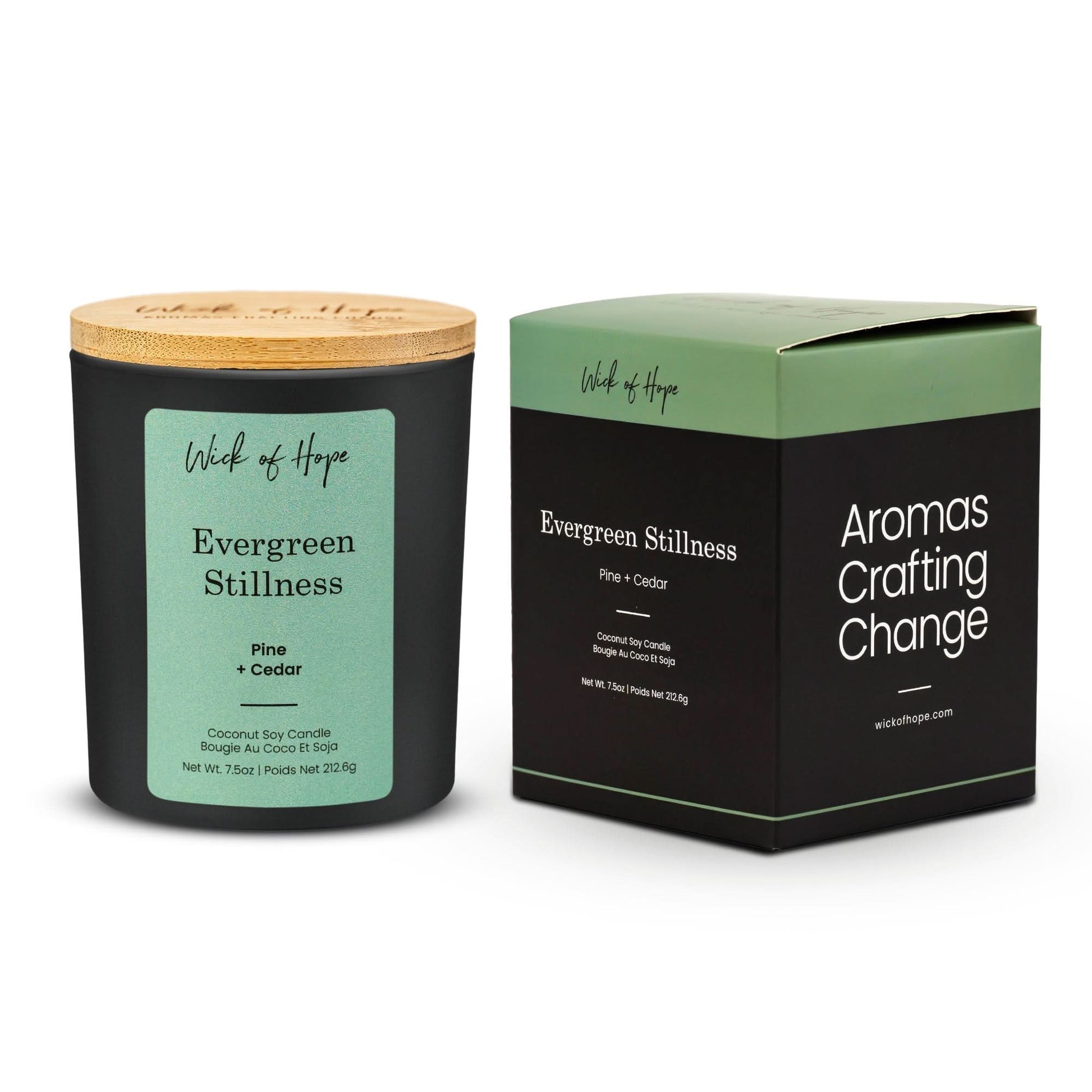 Evergreen Stillness Candle | Pine + Cedar - Image 4