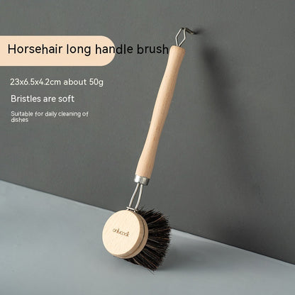 Premium Wok Cleaning Brushes – Horse Hair, Sisal & Palm Options for Daily Kitchen Cleaning by SAMA Homes - 0