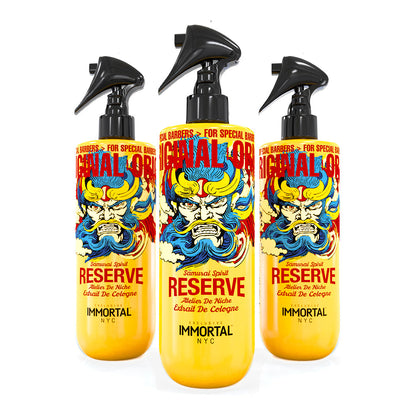 Immortal NYC Original Samurai Spirit Reserve Eau de Cologne Aftershave 500ML by Immortal - Sustainable Living (View 2)