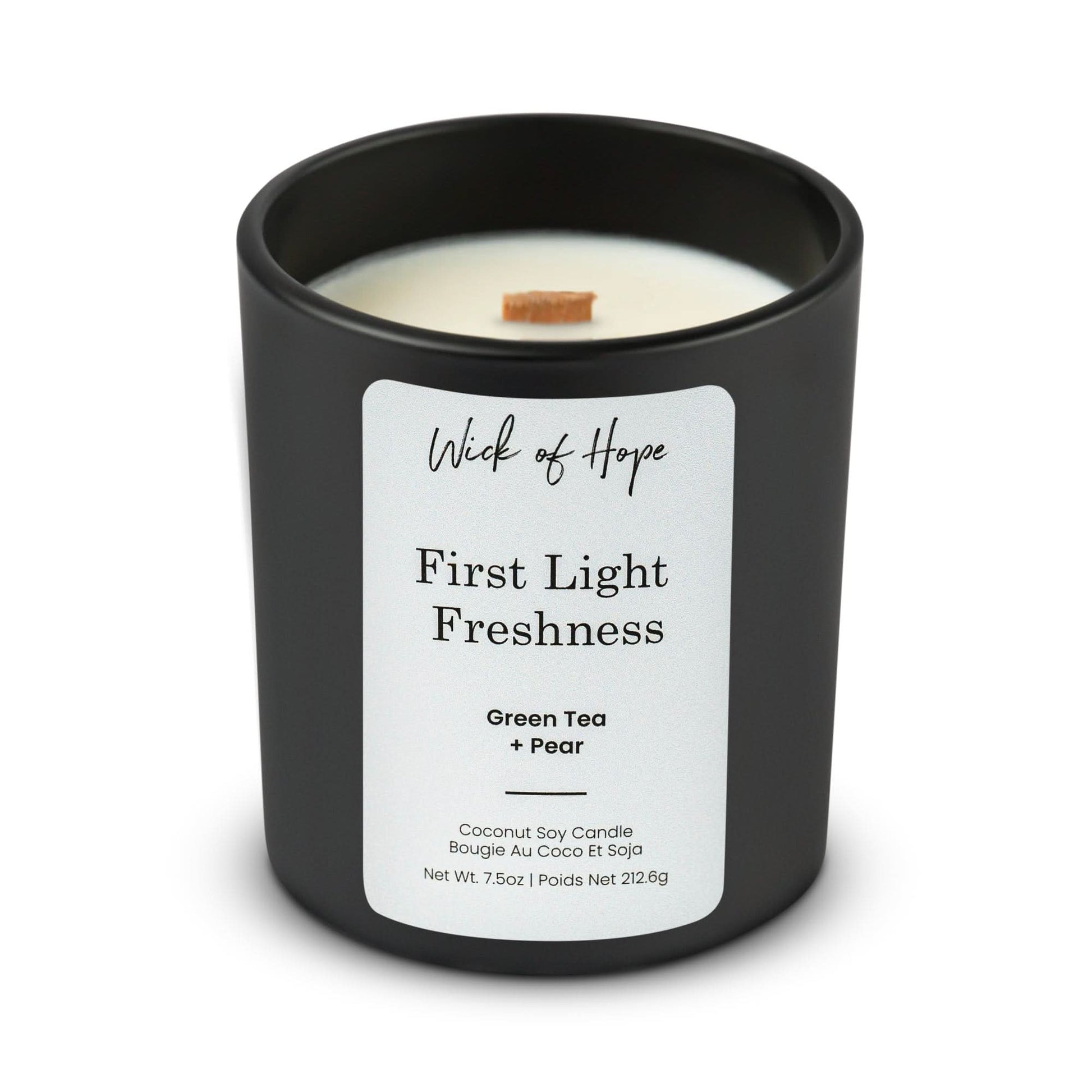 First Light Freshness Candle | Green Tea + Pear - Image 3