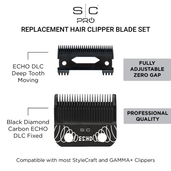 Stylecraft Echo Fixed Echo Blade + DLC Deep Tooth Cutting Blade by StyleCraft - Sustainable Living (View 5)