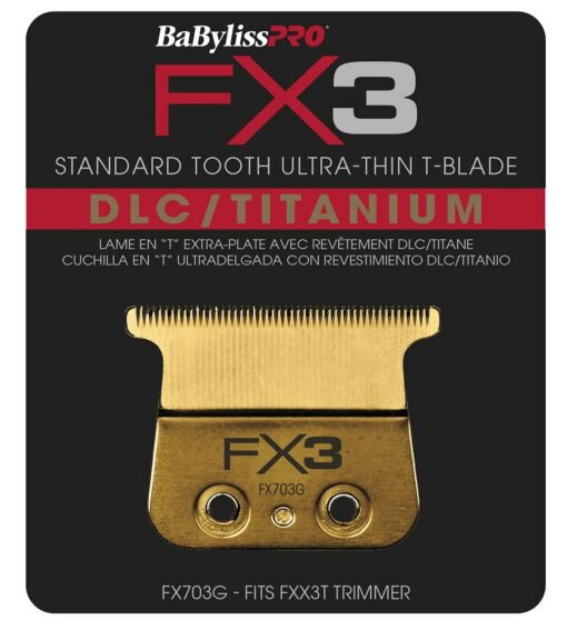 BabylissPRO FX3 Trimmer DLC/Titanium Replacement Blade by BabylissPro - Sustainable Living (View 2)