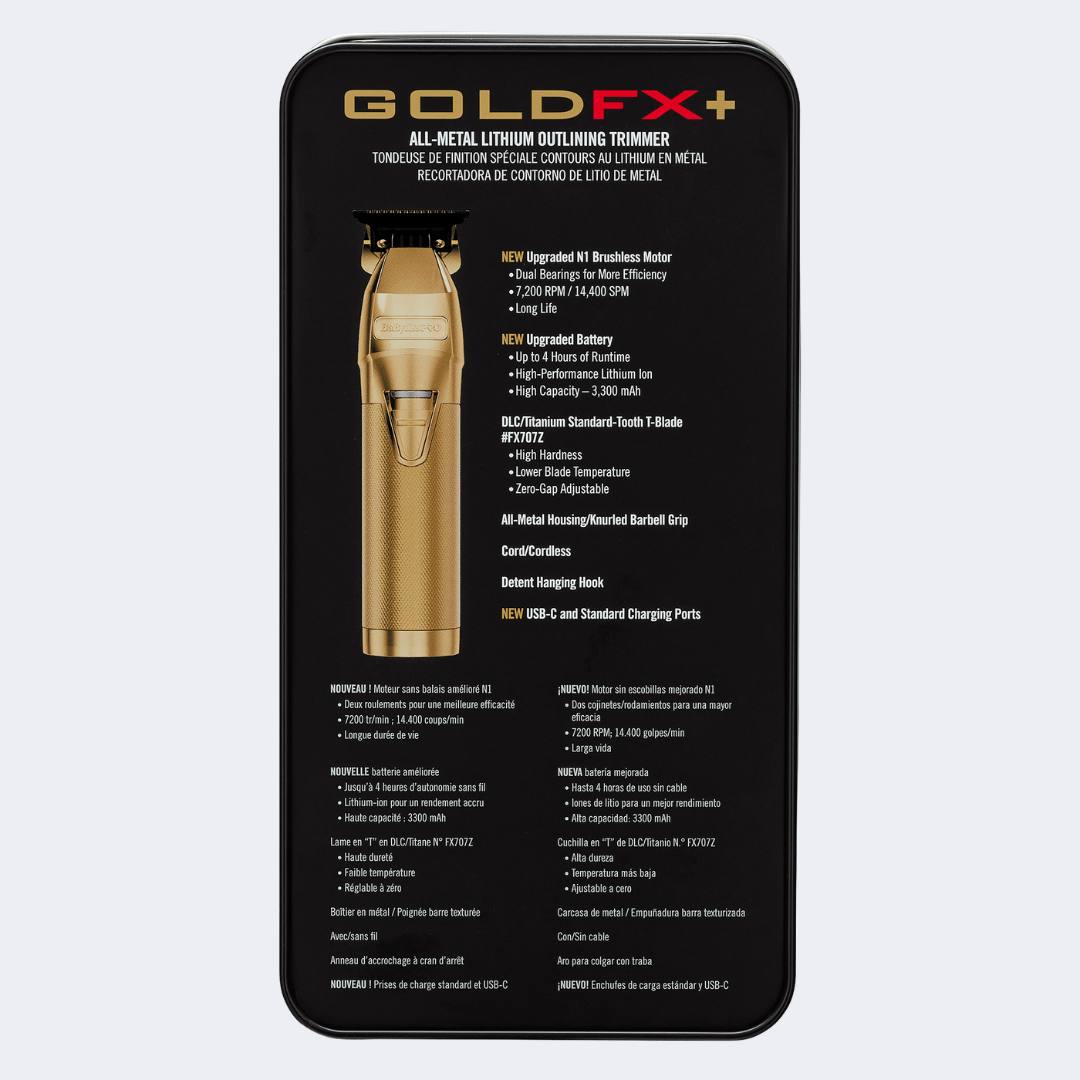 BabylissPro GoldFX+ Skeleton Metal Trimmer by BabylissPro - Sustainable Living (View 7)