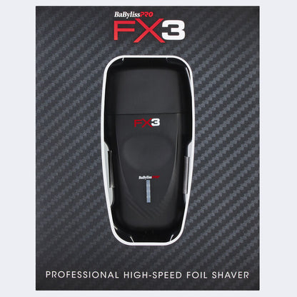 BabylissPro FX3 Double Foil Shaver Matte Black by BabylissPro - Sustainable Living (View 6)