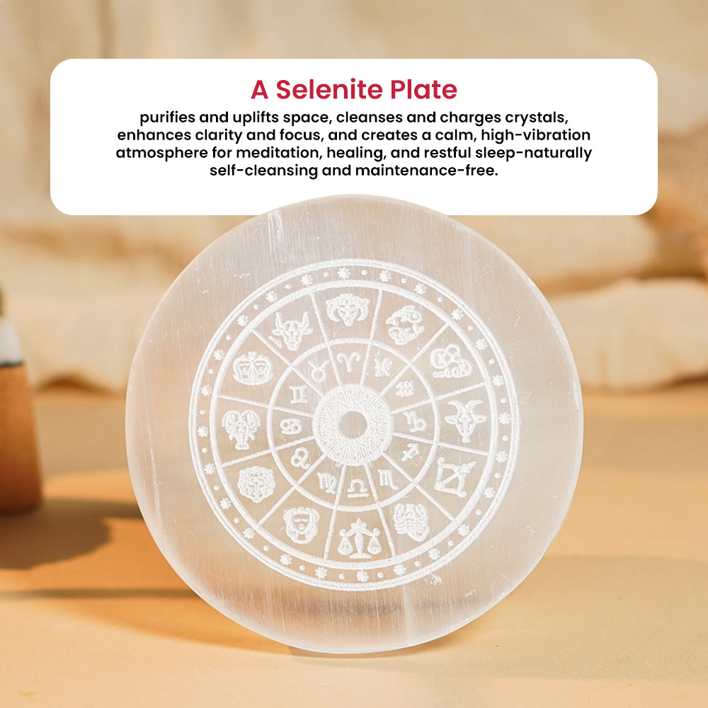Original Dhan Yog Bracelet with Selenite Plate - Image 2