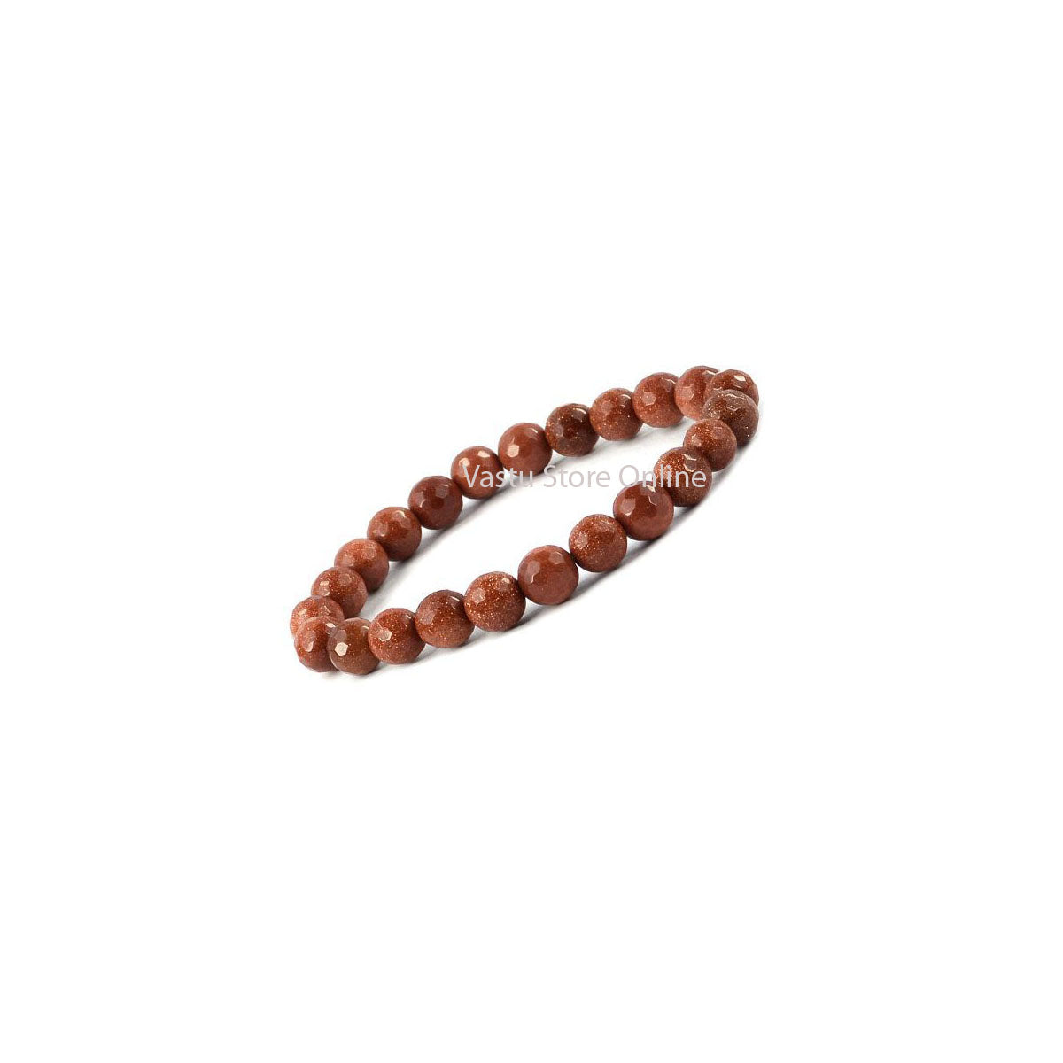 Gold Stone Brown Faceded Crystal Bracelet - Eco-friendly - Sama Homes