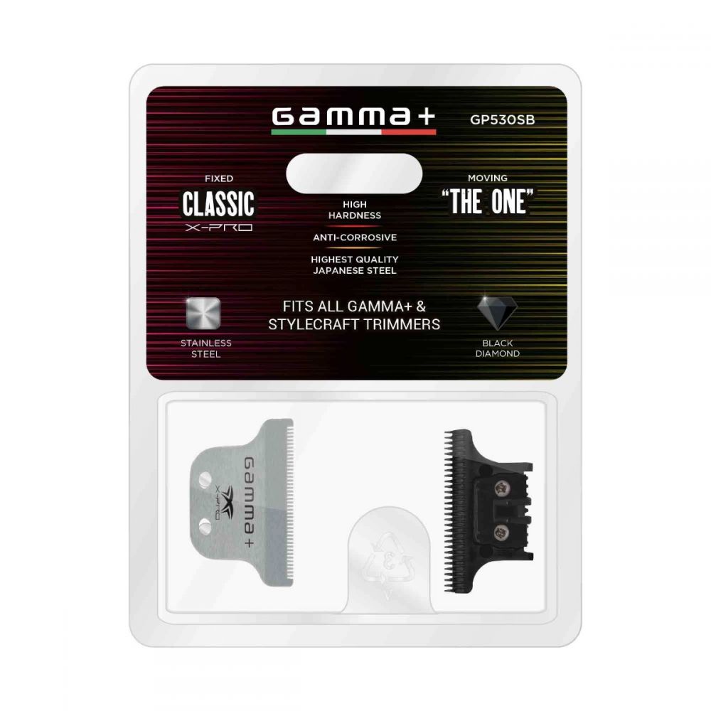 Gamma+ Fixed Steel X-Pro Classic Blade + The One DLC Cutting Trimmer Blade by Gamma+ - Sustainable Living (View 3)