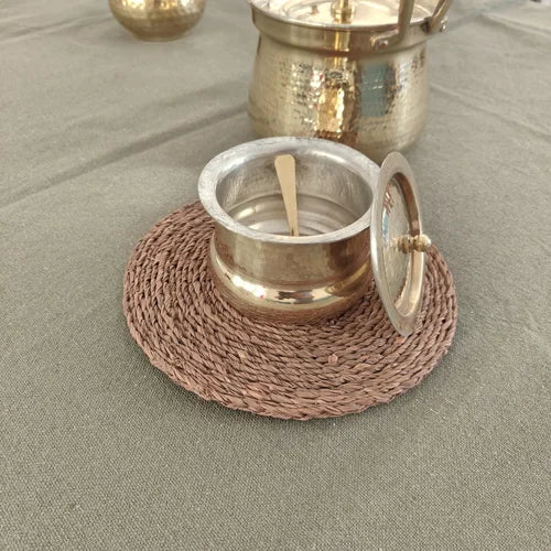 Shakuntala Brass Ghee Pot – Image 4