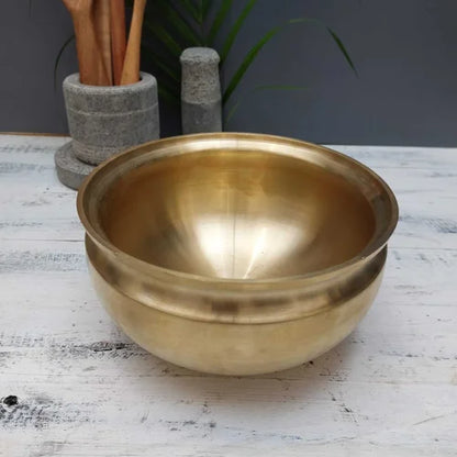 Bronze Vengala Chatti /Kaiya Uruli- Small by Sama Homes - Sustainable Living