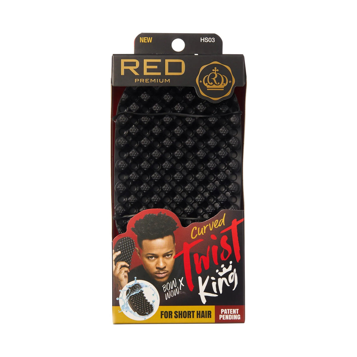 Red by Kiss Premium Twist King Luxury Twist Styler (Curved & Densed) - Washable & Durable by KISS - Sustainable Living