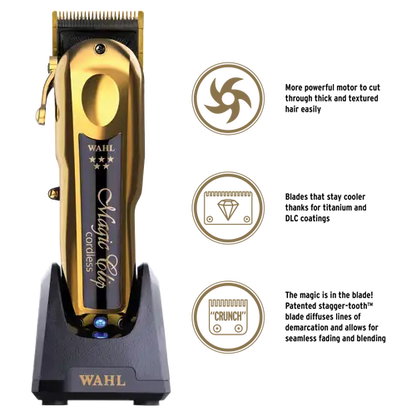 Wahl 5 Star Cordless Gold Magic Clip by Wahl - Sustainable Living (View 2)