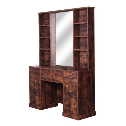 Ideal Dark Oak Elite Barber Station by Ideal Equipment - Furniture (View 2)