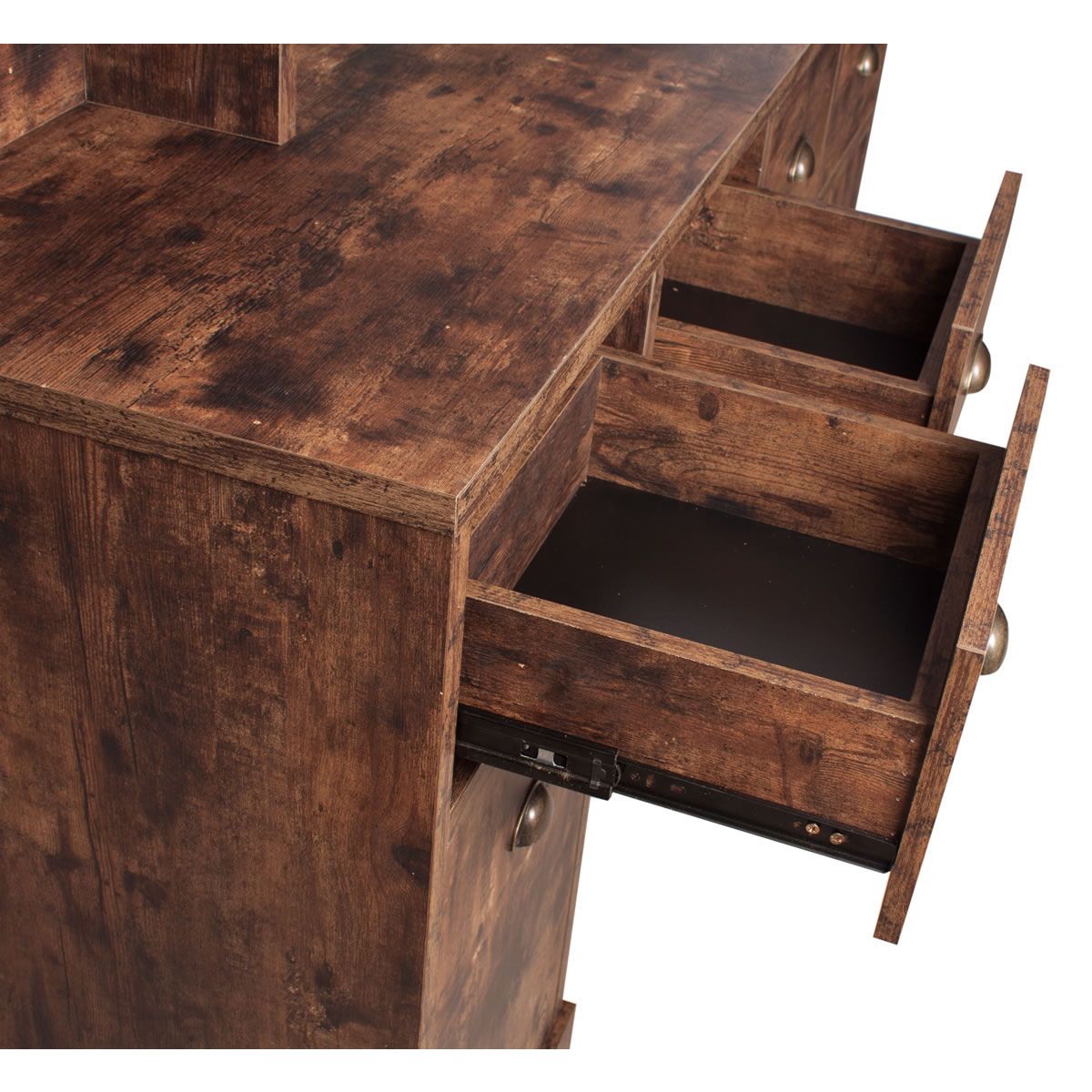 Ideal Dark Oak Elite Barber Station by Ideal Equipment - Furniture (View 3)