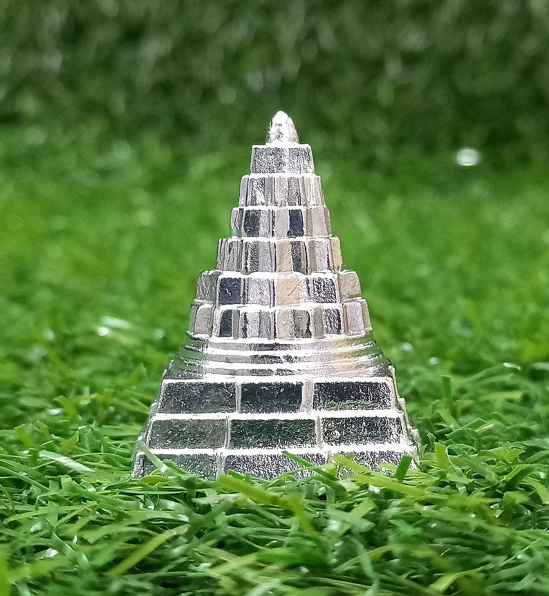 Mercury Parad Shree Yantra/, Purified Mercury Parad Shree Yantra, for Prayer and Meditation