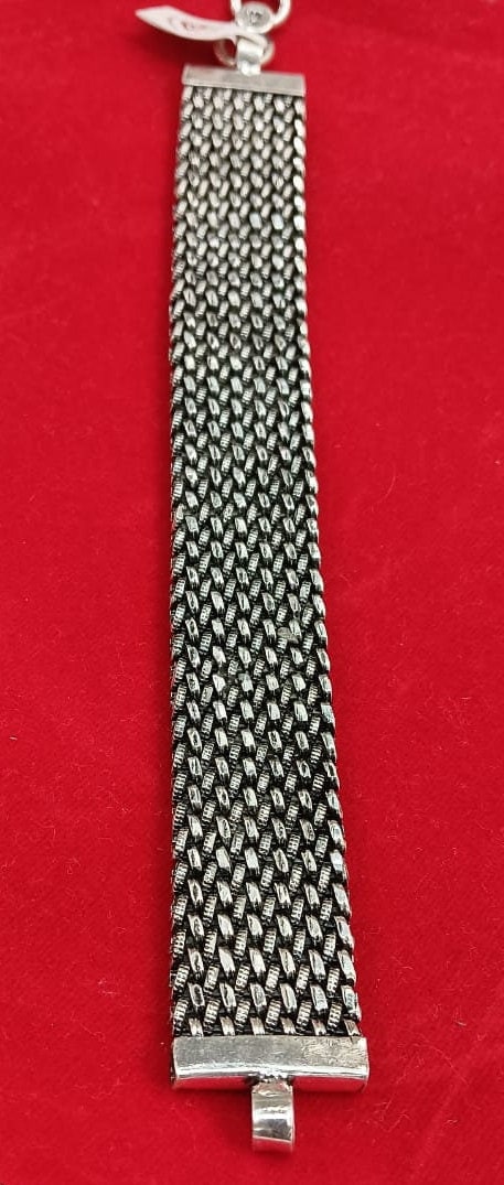 925 Sterling Silver Heavy Bracelet for Men