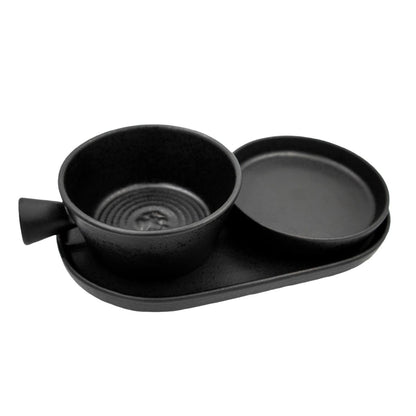 Dovo Shave Ritual Pitch Dark Set by Dovo - Shaving Accessories