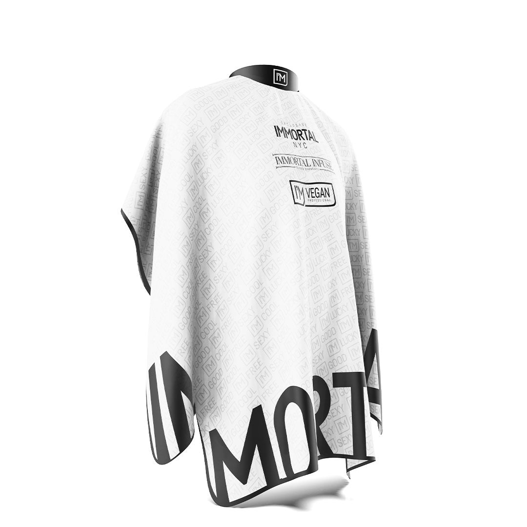 Immortal NYC I'm White Penuar Cape by Immortal - Sustainable Living