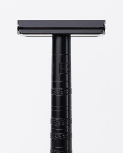 Henson AL13-M Razor Jet Black – Premium Safety Razor for Smooth Shaving – Sama Homes