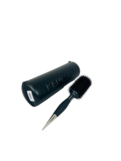 K-XL 70mm 28row radial. Alternate rows of short, stiff bristle and heat resistant nylon by Kent - Hair Brushes
