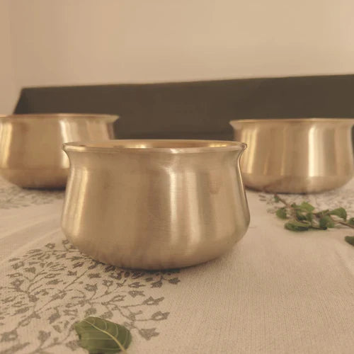 Kansa Tulsi Cookware Handi - Image 4