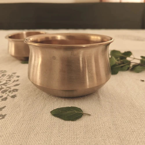 Kansa Tulsi Cookware Handi - Eco-friendly - Sama Homes