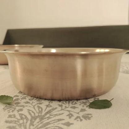Kansa Tulsi Cookware Shallow Pan/Tope by SAMA Homes - Sustainable Living (View 4)