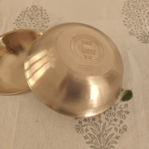 Kansa Tulsi Cookware Tasla/Kadai - Image 7