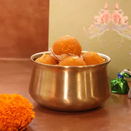 Kansa Tulsi Serveware Handi - Image 2