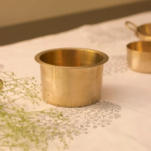 Kansa Tulsi Serveware Gravy Pot/Gunj - Image 3