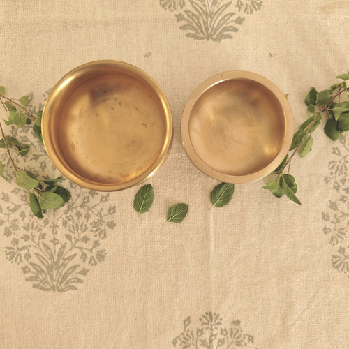 Kansa Tulsi Serveware Handi - Image 3