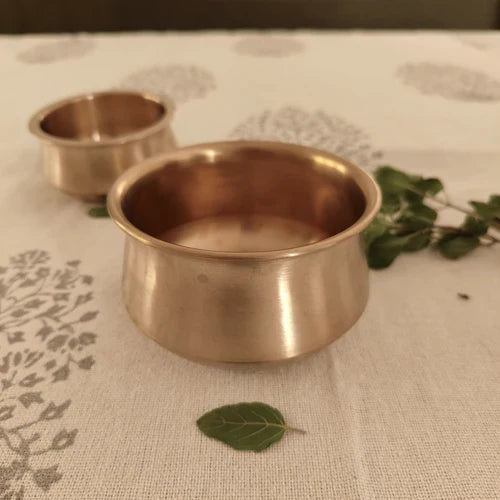 Kansa Tulsi Serveware Handi