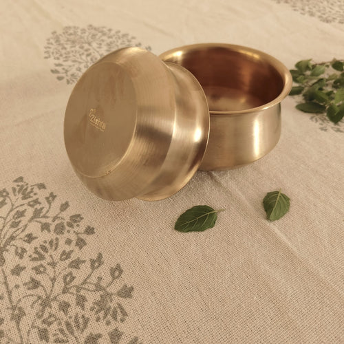 Kansa Tulsi Serveware Handi - Image 6