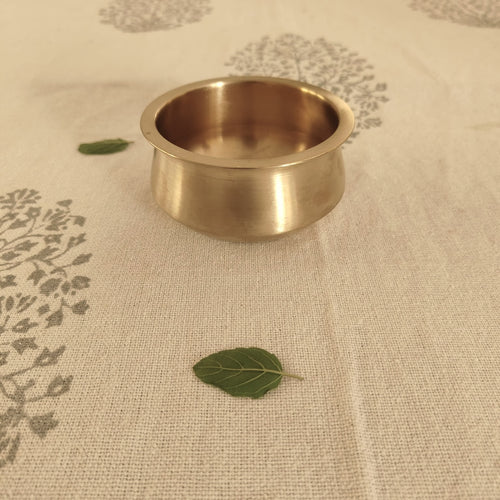 Kansa Tulsi Serveware Handi - Eco-friendly - Sama Homes