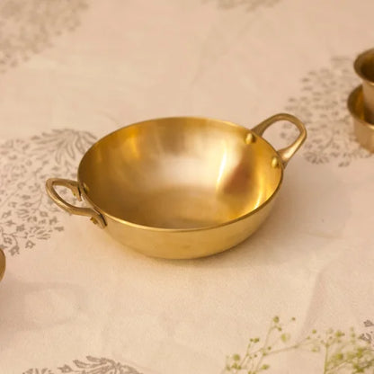 Kansa Tulsi Serveware  Kadai by SAMA Homes - kansa (View 2)