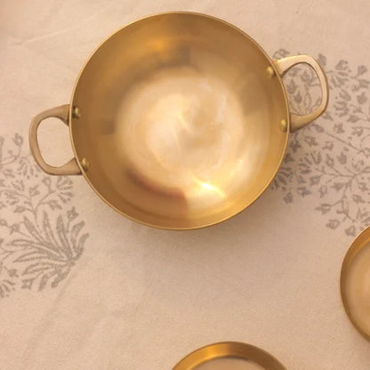 Kansa Tulsi Serveware  Kadai by SAMA Homes - kansa (View 4)