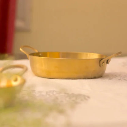 Kansa Tulsi Serveware Pan by SAMA Homes - kansa (View 2)