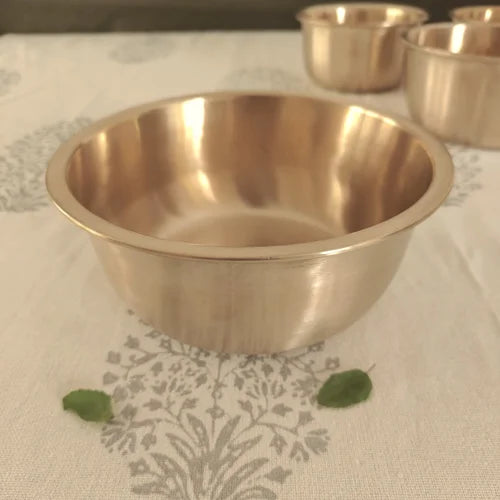 Kansa Tulsi Cookware Tope/ Tall pot - Eco-friendly - Sama Homes