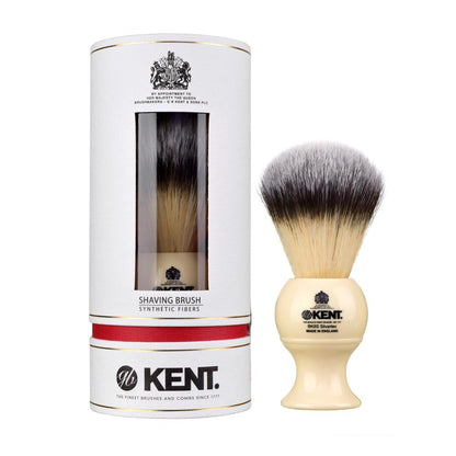Kent Ivory Large Synthetic Shaving Brush by Kent - Shaving Brushes