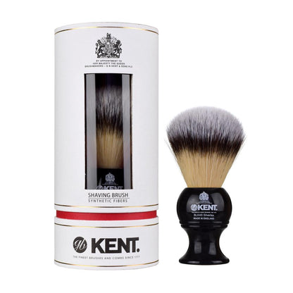 Kent Black Small Synthetic shaving brush by Kent - Shaving Brushes
