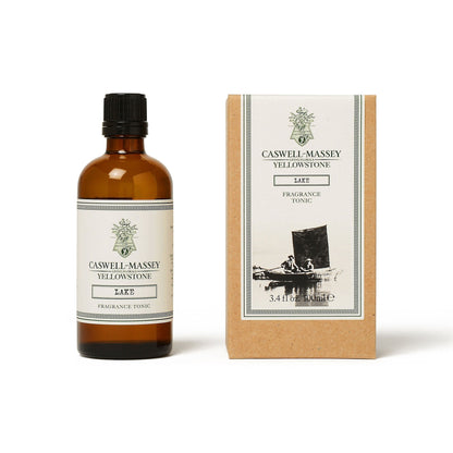 Caswell Massey Yellowstone Living Florals - Lake 100ml Fragrance Tonic in Amber Bottle (Boxed) by Caswell Massey - Colognes