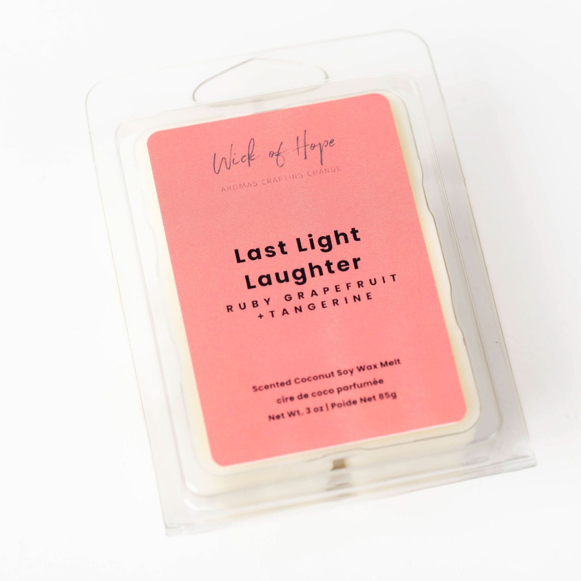 Last Light Laughter Wax Melt | Ruby Grapefruit + Tangerine - Image 2
