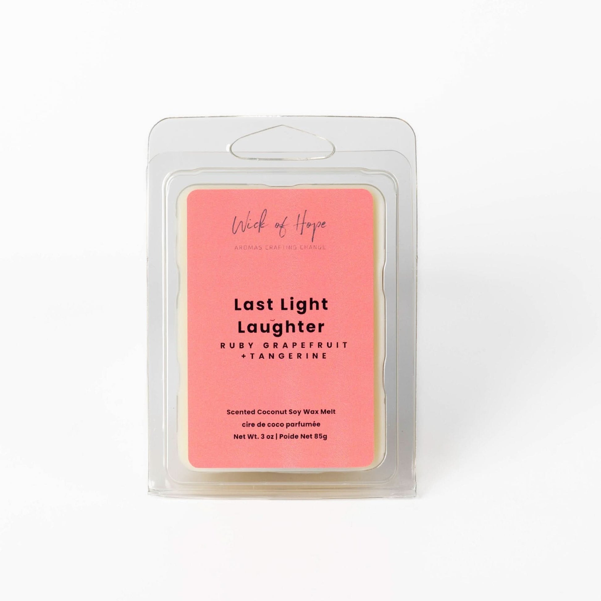 Last Light Laughter Wax Melt | Ruby Grapefruit + Tangerine - Eco-friendly - Sama Homes