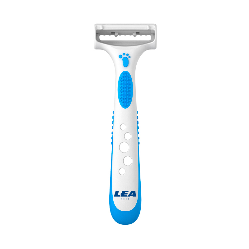 Lea Corn Razor with White Non-Slip Handle