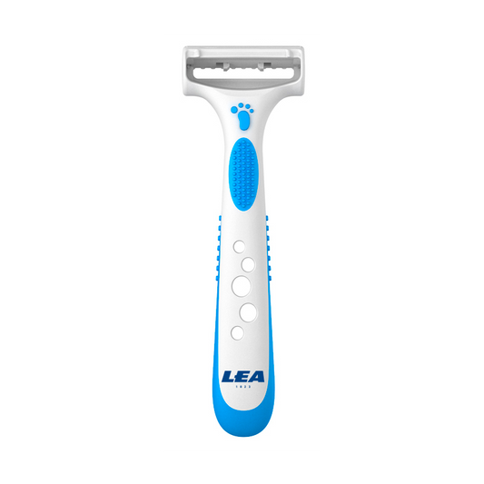 Lea Corn Razor with White Non-Slip Handle