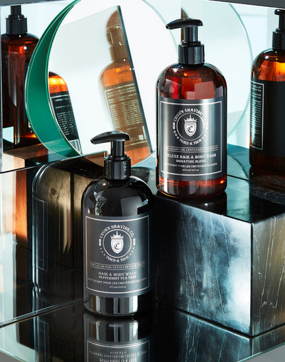 Crown Shaving Peppermint Tea Tree Hair & Body Wash 16oz by Crown Shaving - Body Wash (View 2)