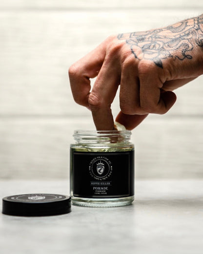 CSC-094891 Crown Shaving Hippie Killer Styling Pomade 4oz by Crown Shaving - Pomade & Hair Products (View 2)