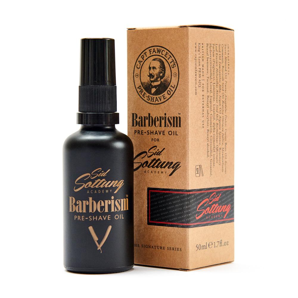 Captain Fawcett's Barberism Pre-Shave Oil - 50ml / 1.7fl.oz - Eco-friendly - Sama Homes