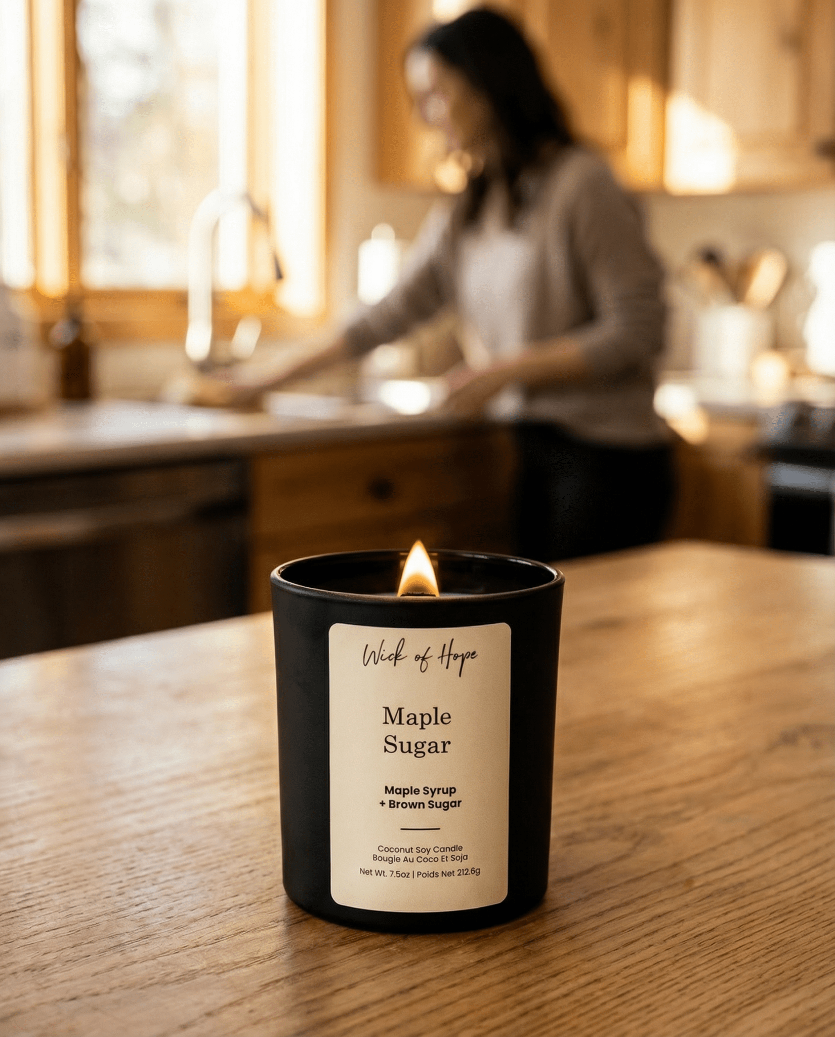 Maple Sugar Candle | Maple Syrup + Brown Sugar - Image 5