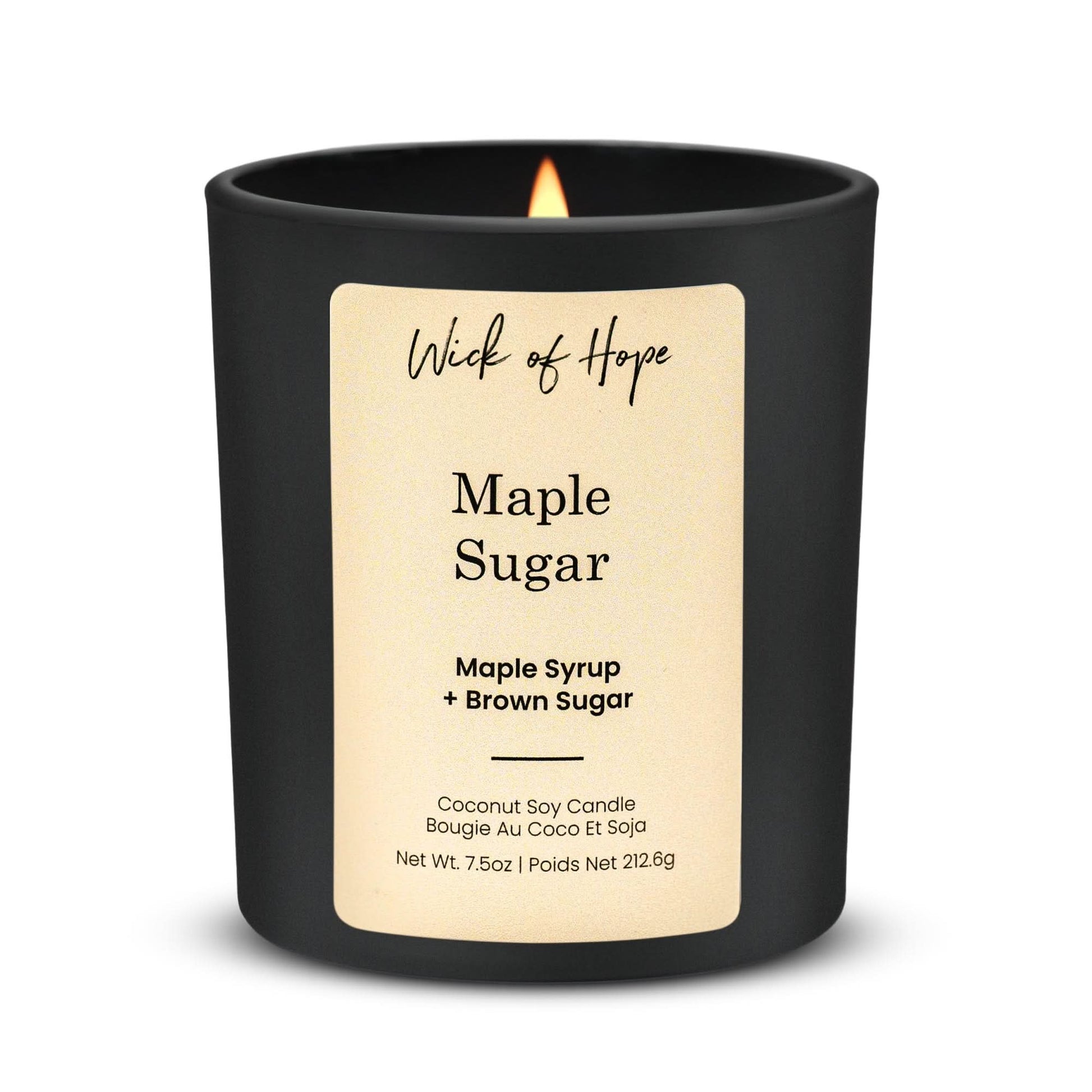 Maple Sugar Candle | Maple Syrup + Brown Sugar - Eco-friendly - Sama Homes